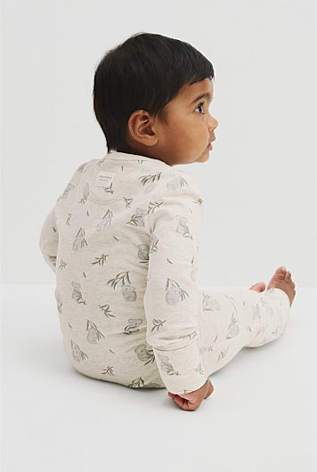 Organically Grown Cotton Koala Jumpsuit