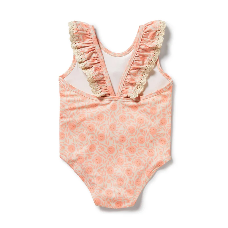 Amelie Floral Crochet Swimsuit - Amelie Floral