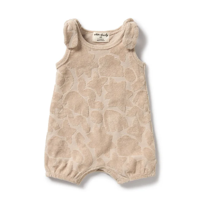 Pattern Play Organic Terry Playsuit - Pattern Play