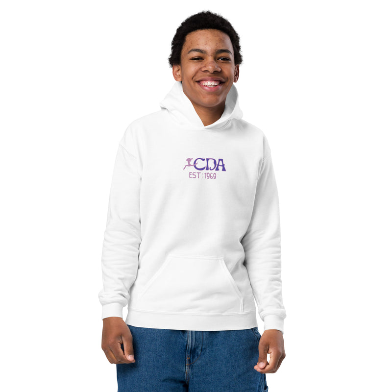 CDA Youth Hoodie - White